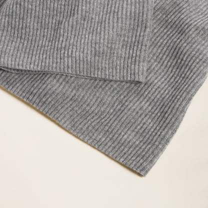 Vallon Ribbed Cashmere Throw by Italic