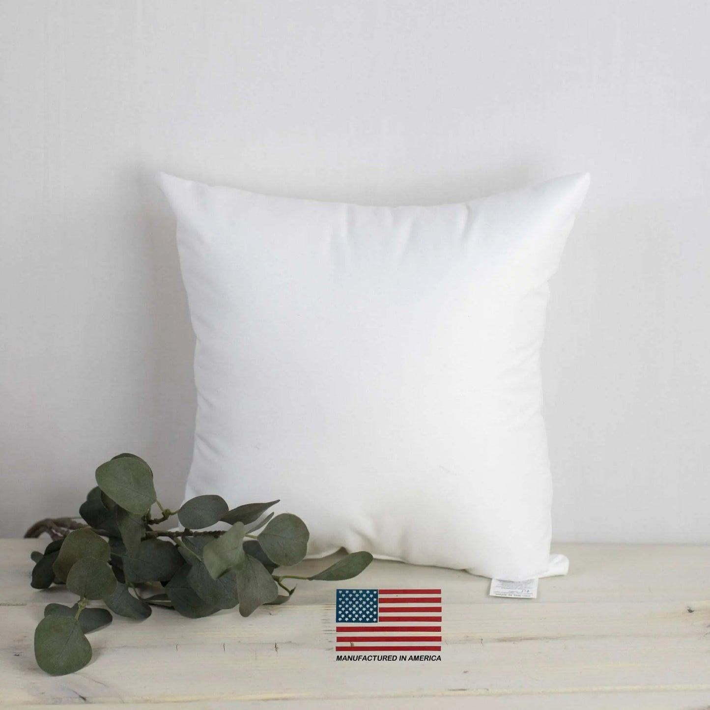 19x19 Hypoallergenic Polyester Pillow Insert