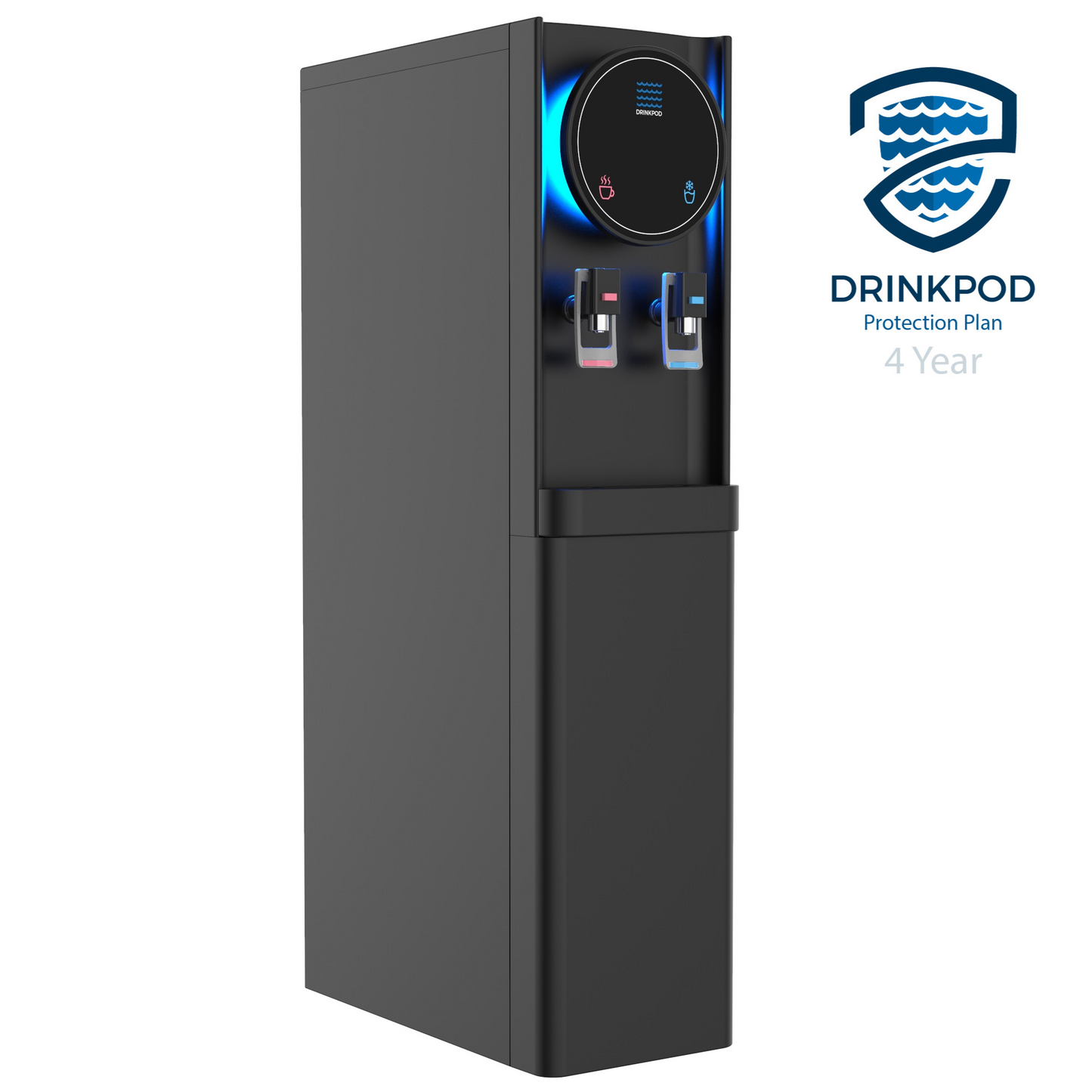 Drinkpod 6 Pro Series - Bottleless Water Cooler Purification Dispenser by Drinkpod