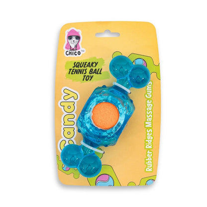 TPR Squeaky Tennis Ball Dog Toy