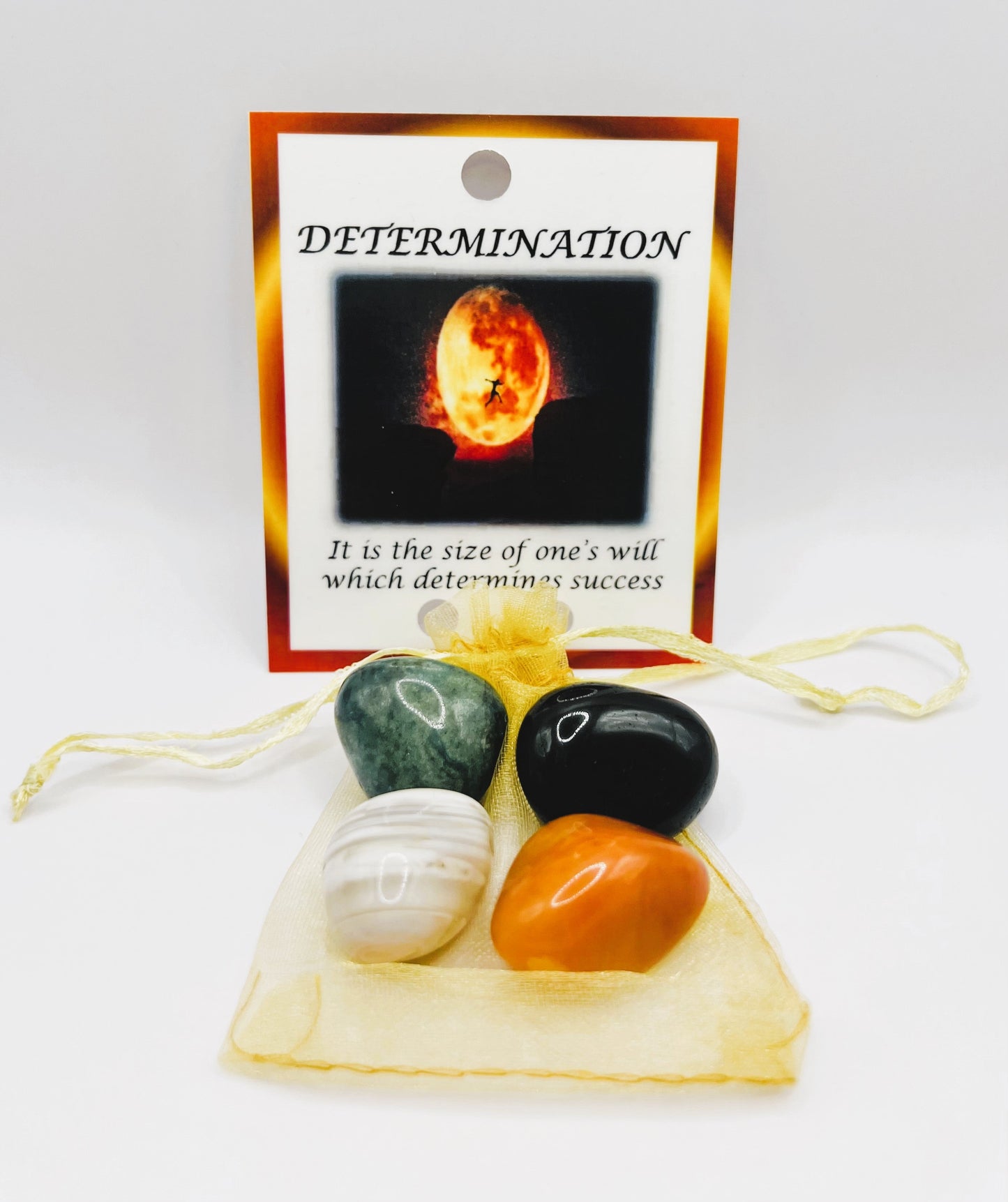 Determination Crystal Healing Bag by Peacefful Intentions