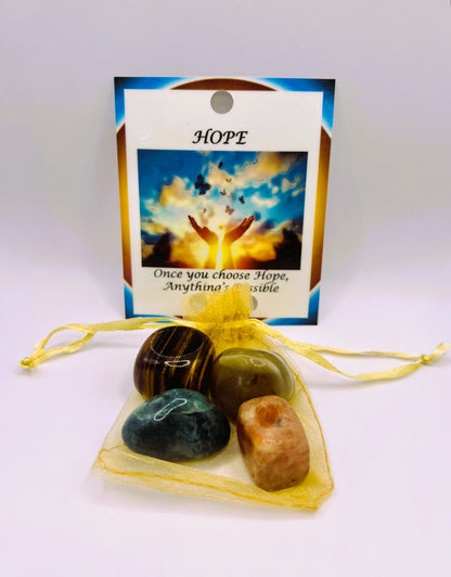 Hope Crystal Healing Bag by Peacefful Intentions