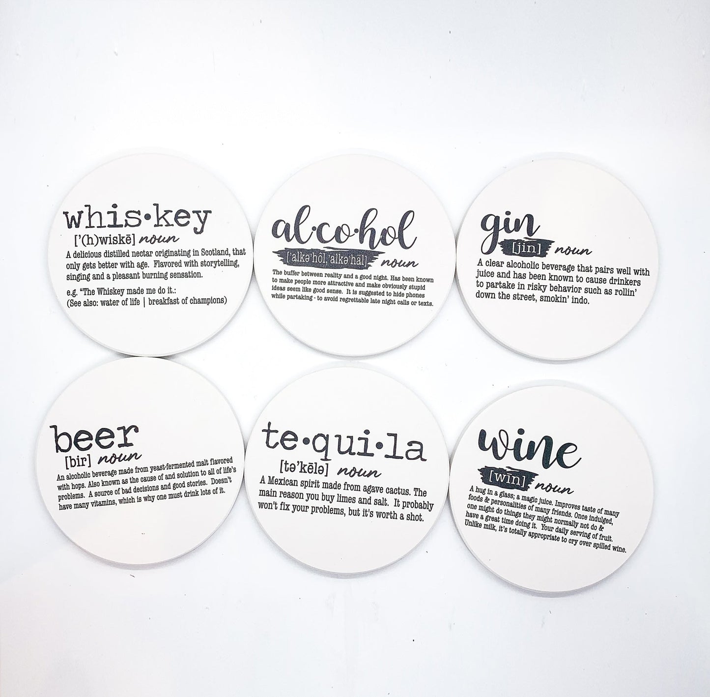 Dictionary Swag Coaster by Gia Roma