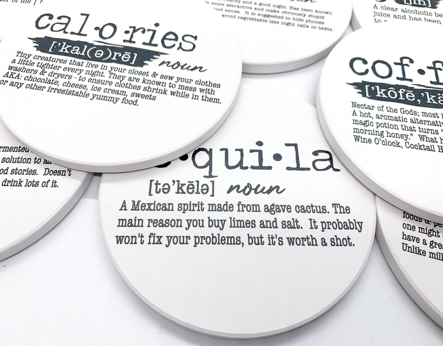 Dictionary Swag Coaster by Gia Roma