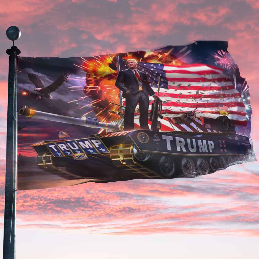 Trump Tank Flag