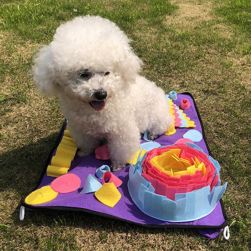 Pet Snuffle Play Mat: Engage, Train, And Delight Your Furry Friend by Dog Hugs Cat