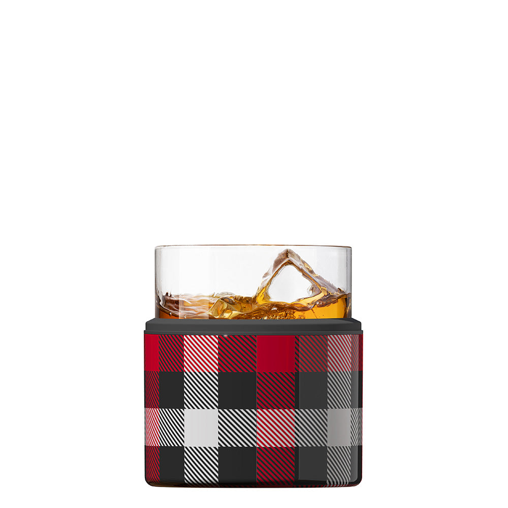 Plaid Whiskey Insulated Sleeve by ASOBU®