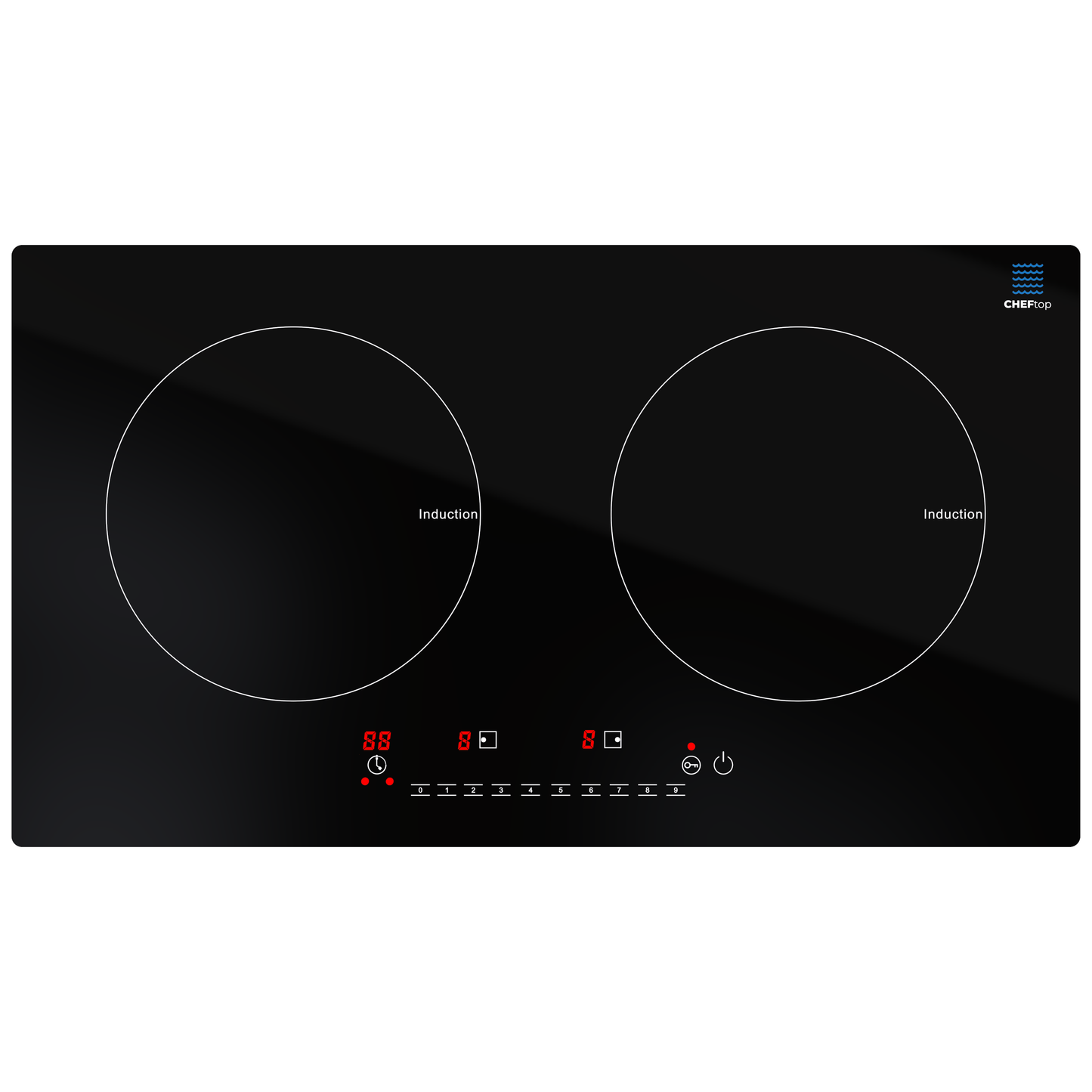 CHEFTop Pro - Dual Burner Induction Cooktop With Optional Induction Pan by Drinkpod