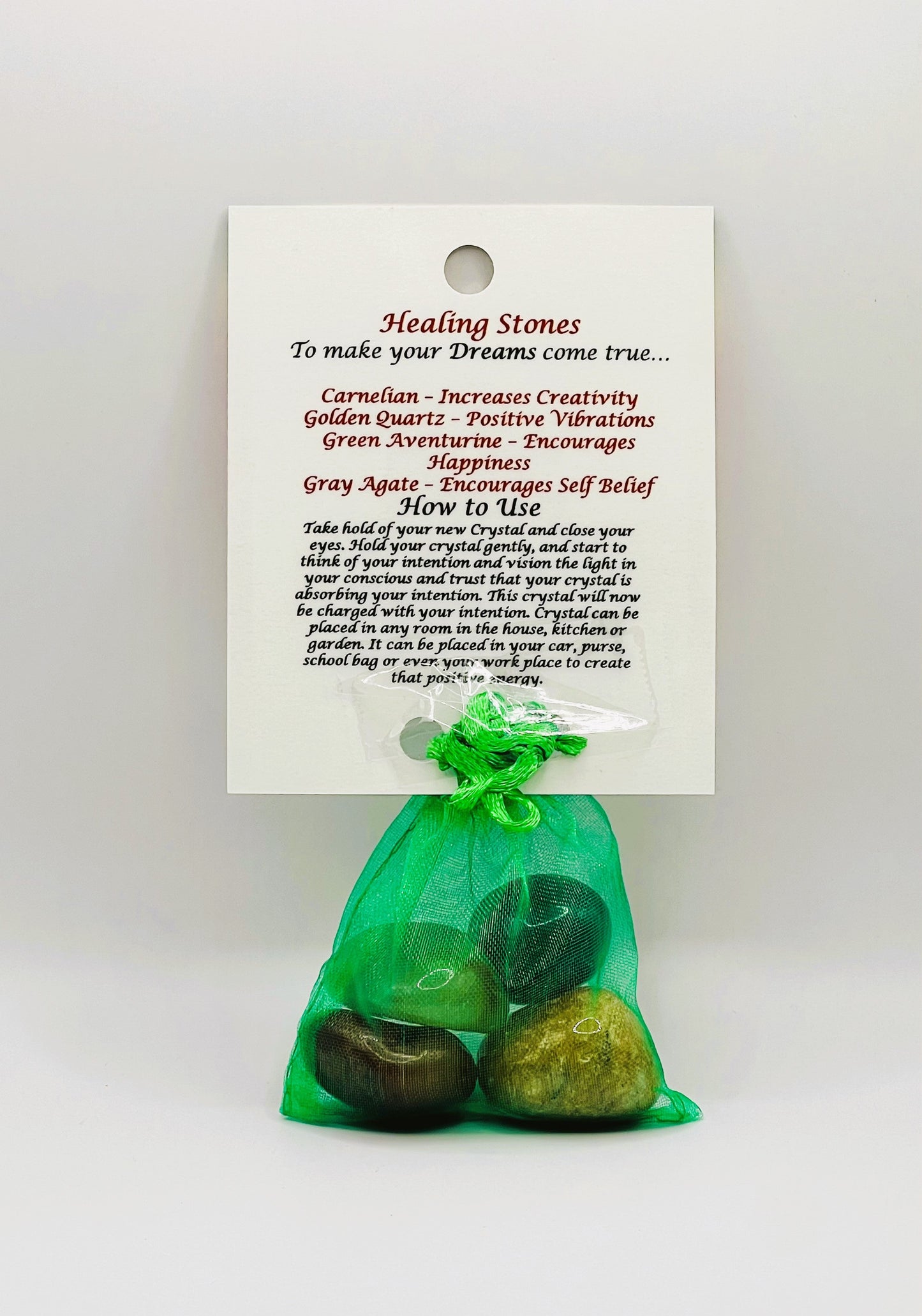 Dream Crystal Healing Bag by Peacefful Intentions