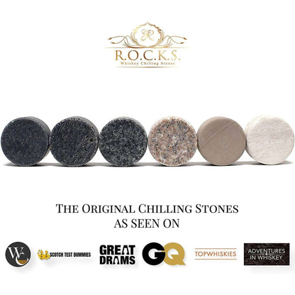 The Original Rocks by R.O.C.K.S. Whiskey Chilling Stones