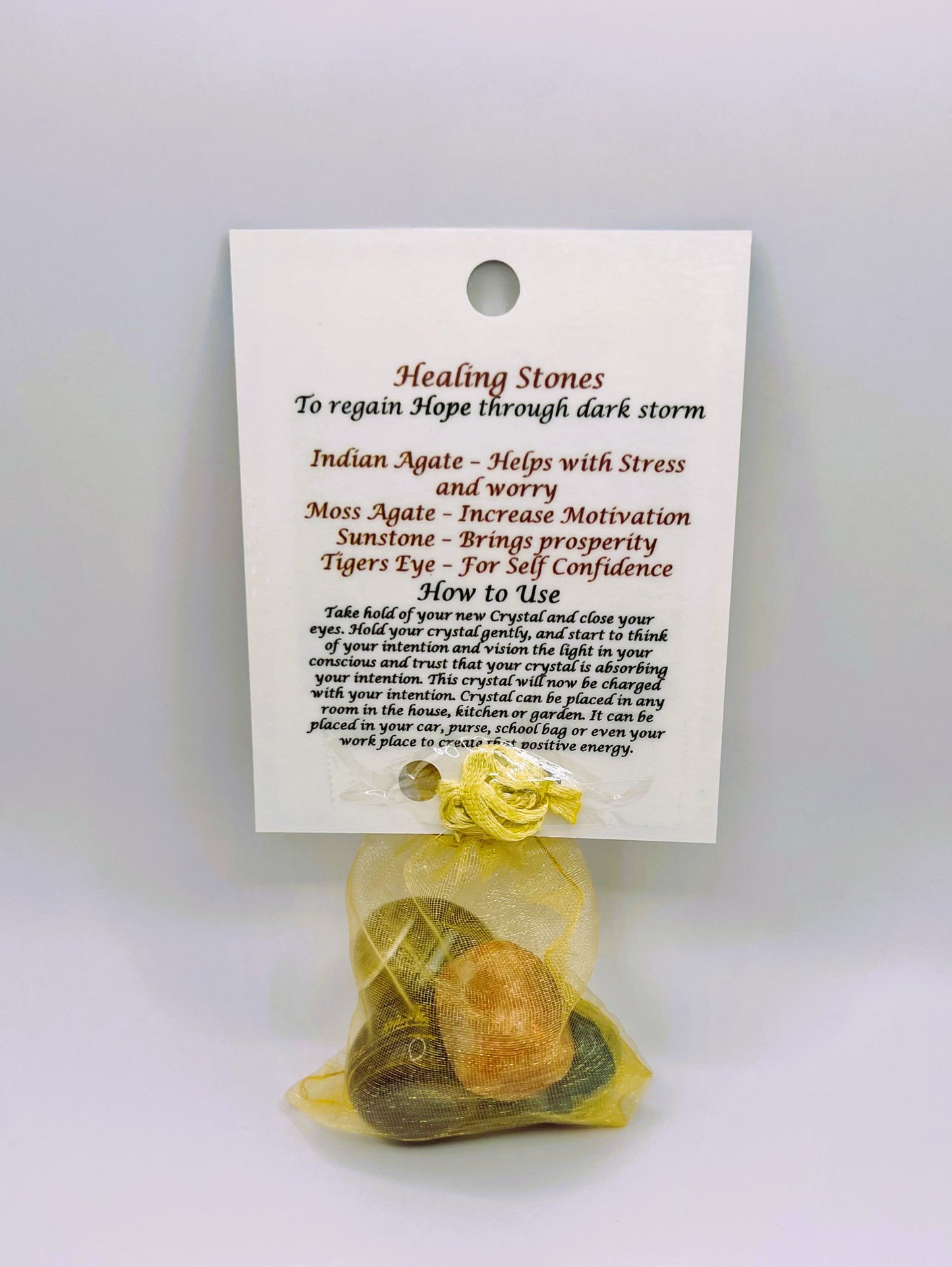 Hope Crystal Healing Bag by Peacefful Intentions