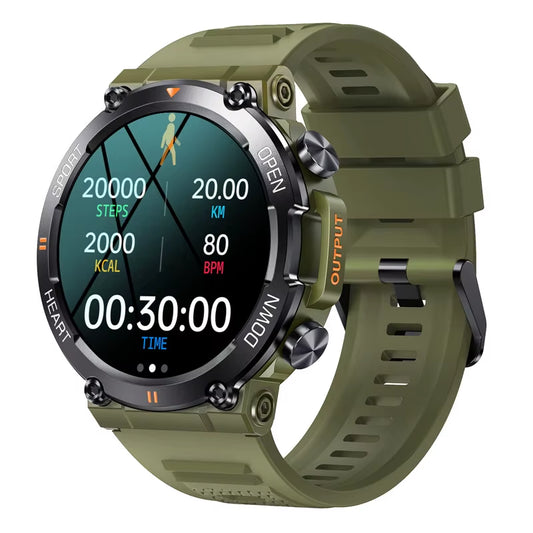 K56Pro Smart Watch for Men Heart Rate Blood Bluetooth Sport 400Mah Long Standby 1.39 Inch 360*360 HD Screen Outdoors Smartwatch