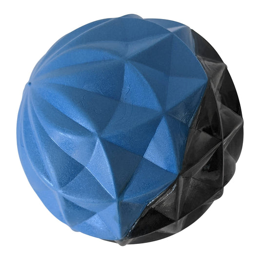 Geometric Design Textured Ball Dog Chew Toy Large