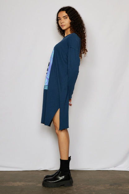 Guns N Roses Illusion Slit  Dress