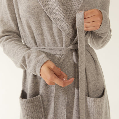 Misha Cashmere Duster Robe Cardigan by Italic