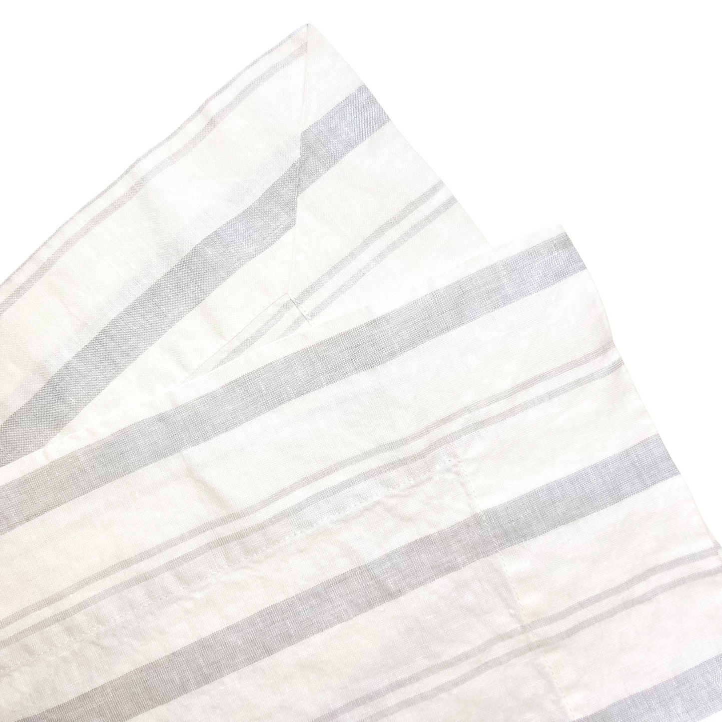 Linen Striped Table Runner