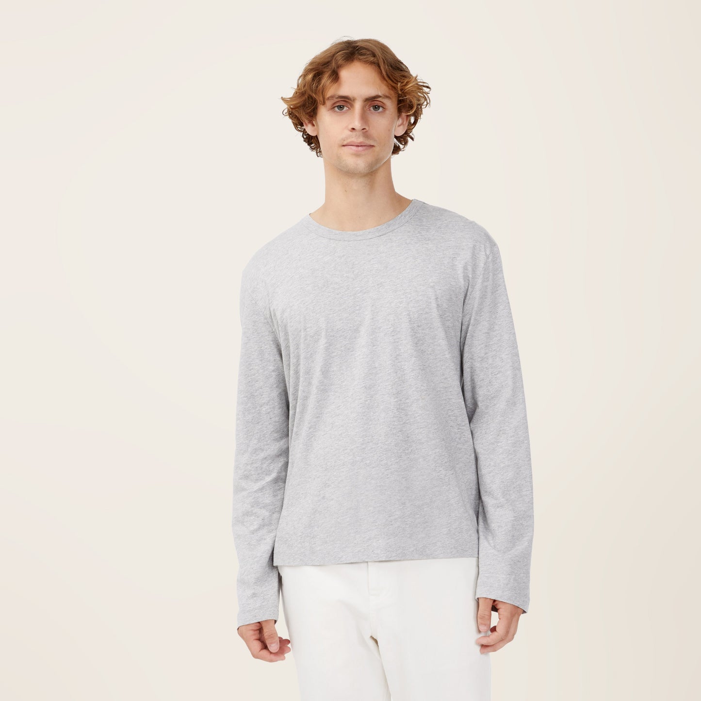 Cotton Jersey Long Sleeve Tee by Italic