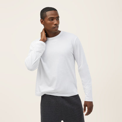 Cotton Jersey Long Sleeve Tee by Italic