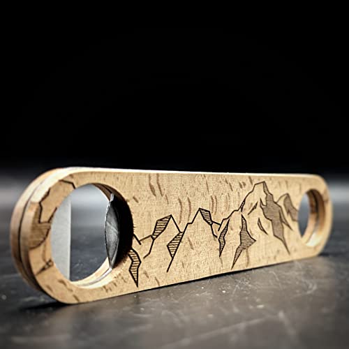 The Mountains Bottle Opener