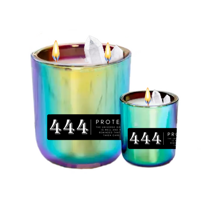 444 Angel Number Candle (Protection) by Energy Wicks