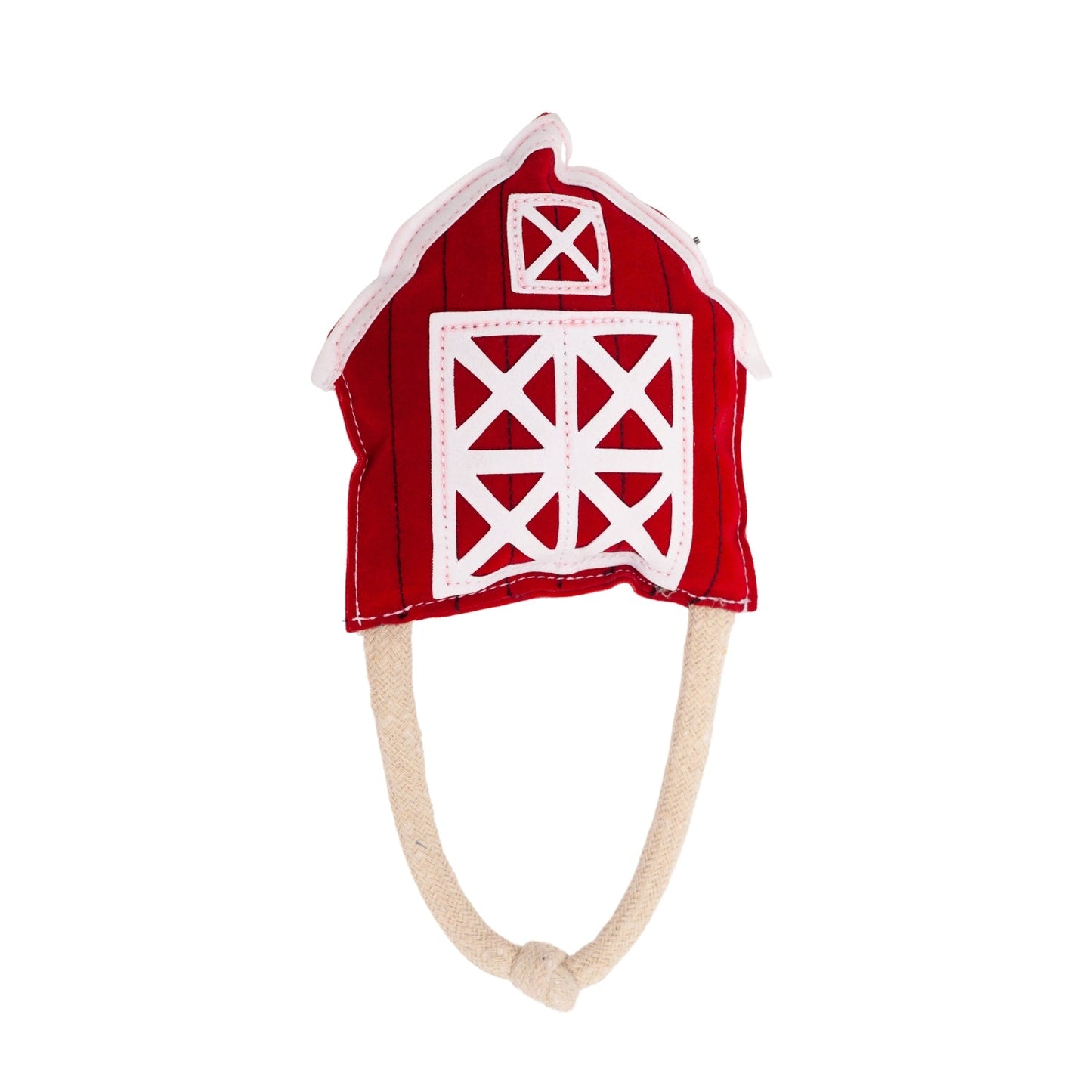 Country Living Red Barn Dog Toy