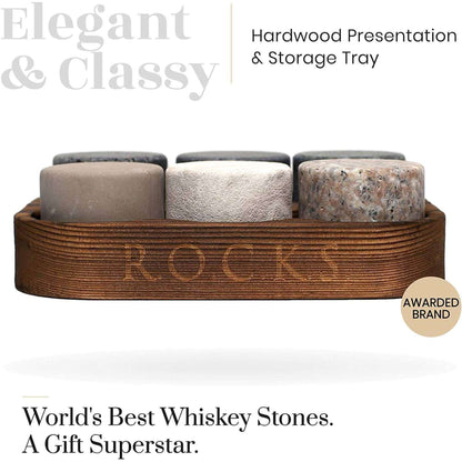 The Original Rocks by R.O.C.K.S. Whiskey Chilling Stones