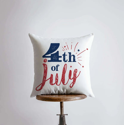 4th of July Pillow Cover