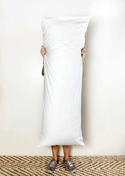 54”x 20” 100% Cotton Down Alternative Body Pillow