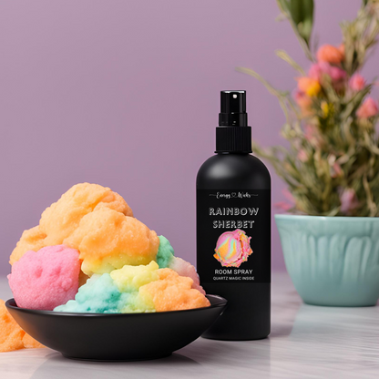 Rainbow Sherbet Room Spray – Fruity & Fun Home Fragrance Mist