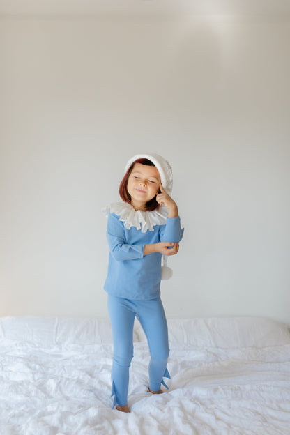 Blue Hanukkah Elf Pajama Costume by Band of the Wild