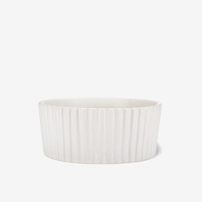 Ripple Ceramic Dog Bowl