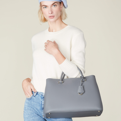 Clarice Leather Tote by Italic