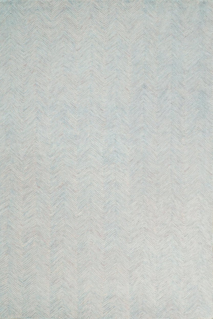 Gray Modern Style Hand Tufted Wool Area Rug