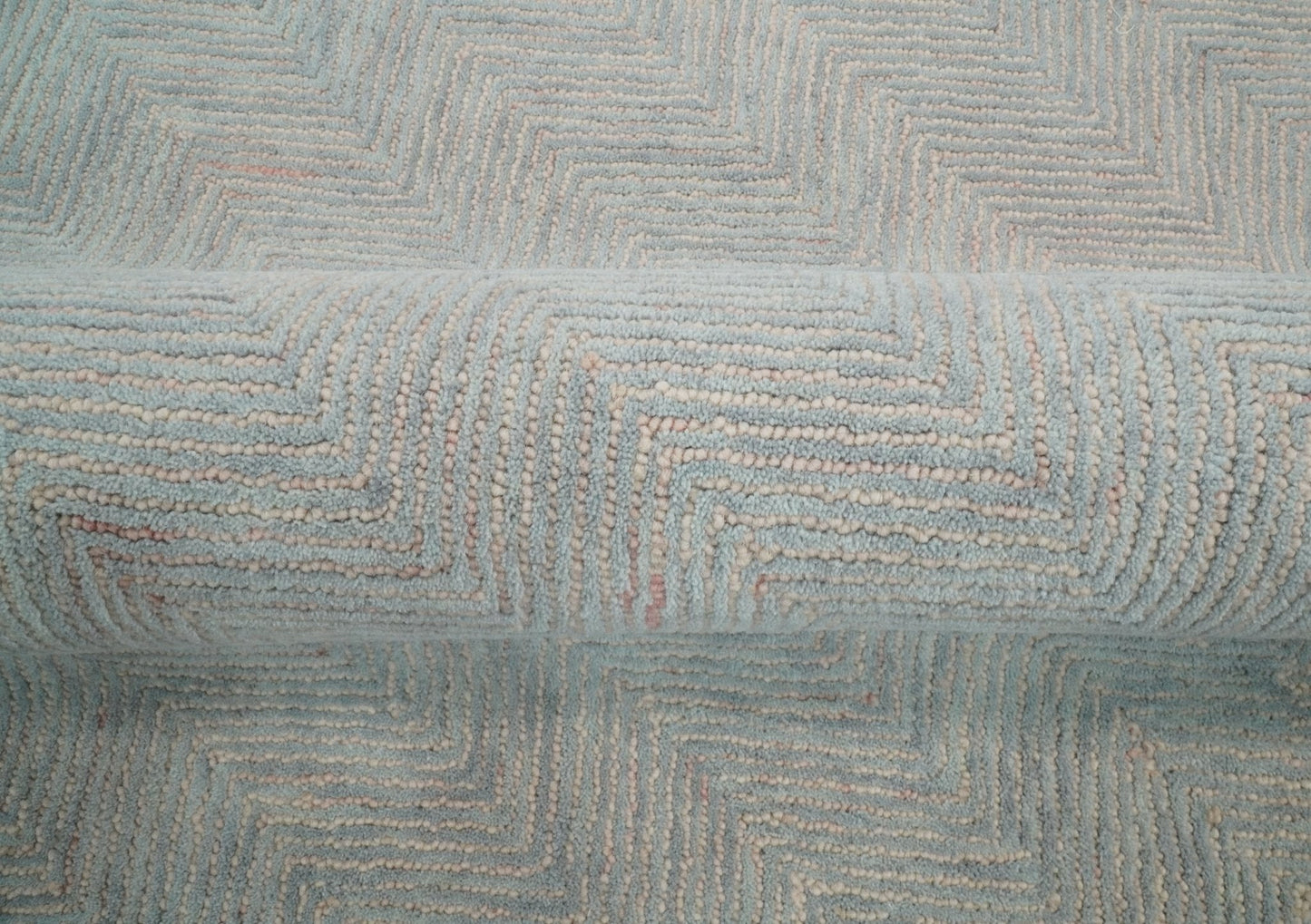 Gray Modern Style Hand Tufted Wool Area Rug