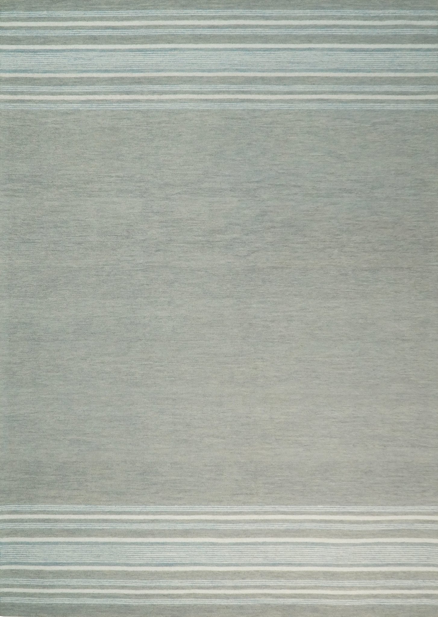 Gray Modern Style Hand Tufted Wool Area Rug