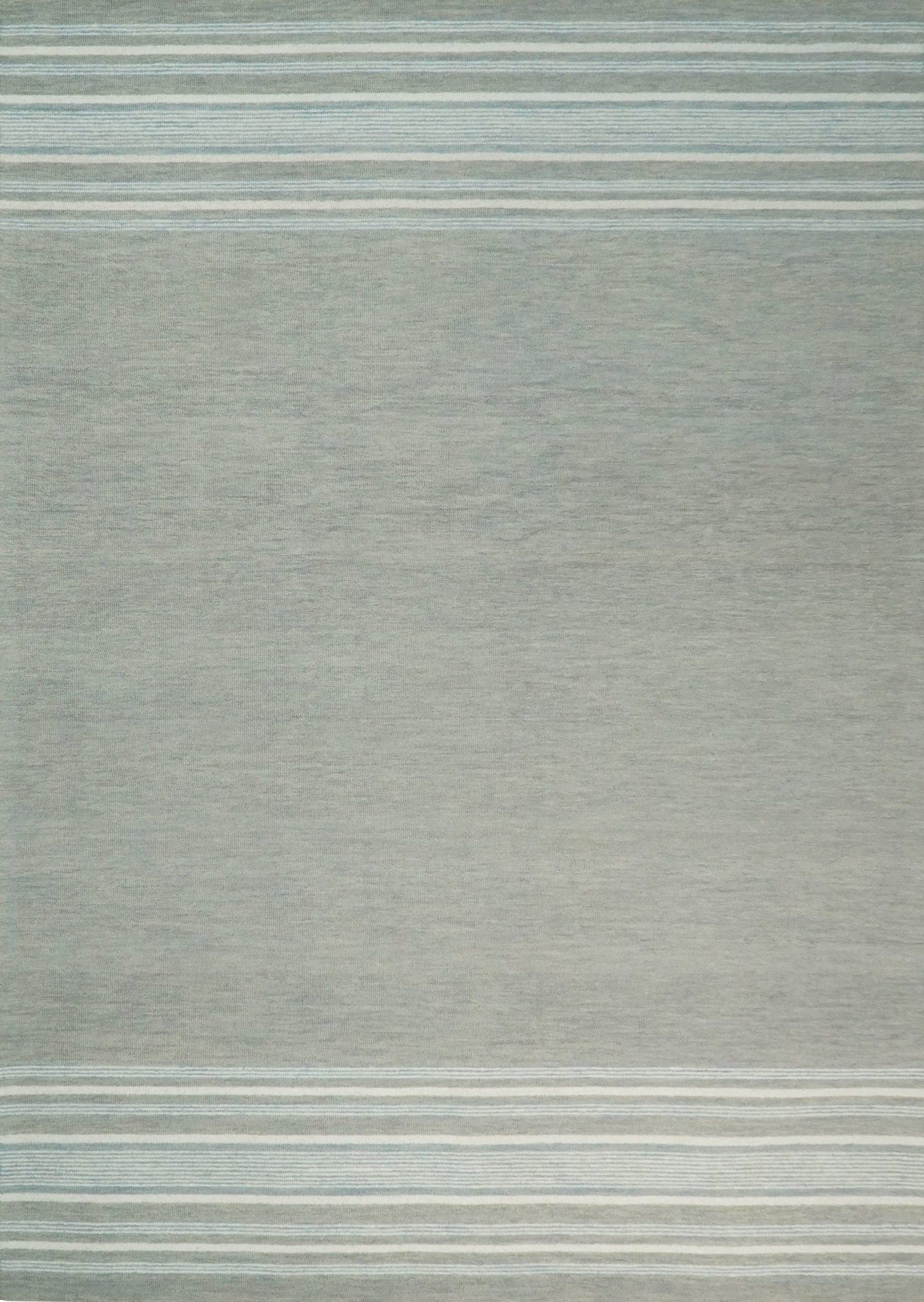 Gray Modern Style Hand Tufted Wool Area Rug