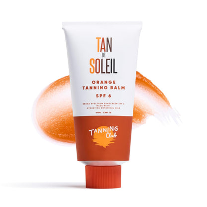 Tan De Soleil Orange Gel - SPF 6 Sun Tanning Lotion - Botanical Formula for Sun-Kissed Glow - 100Ml