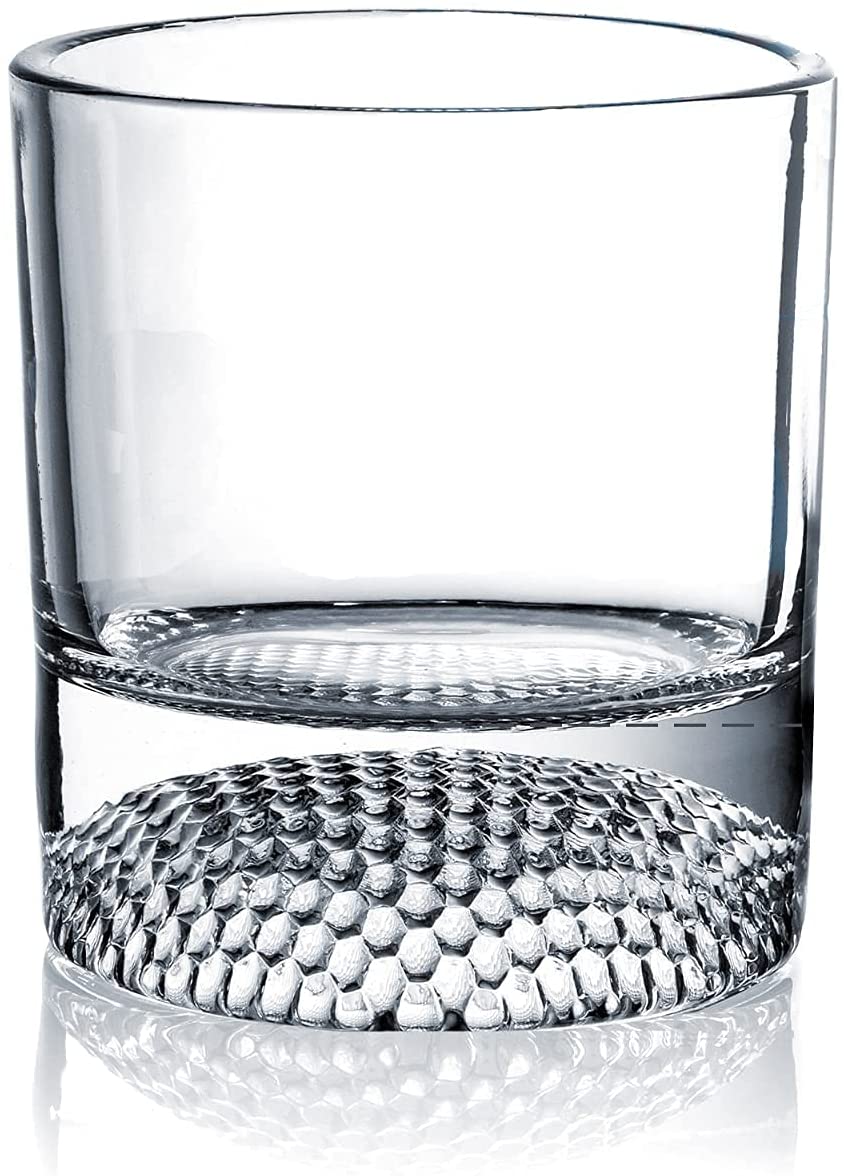 Golf Ball Whiskey Glasses 8oz Set of 4