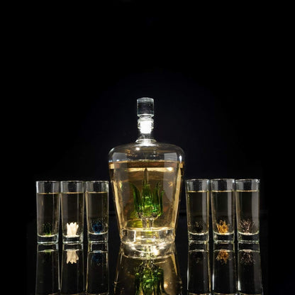 Tequila Agave Decanter Set