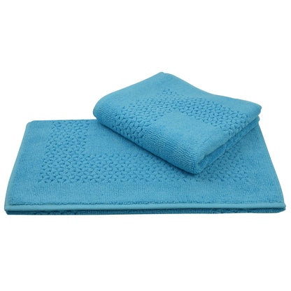 Mei-Tal Turkish Cotton Bath Mat - 2 Pieces by Classic Turkish Towels