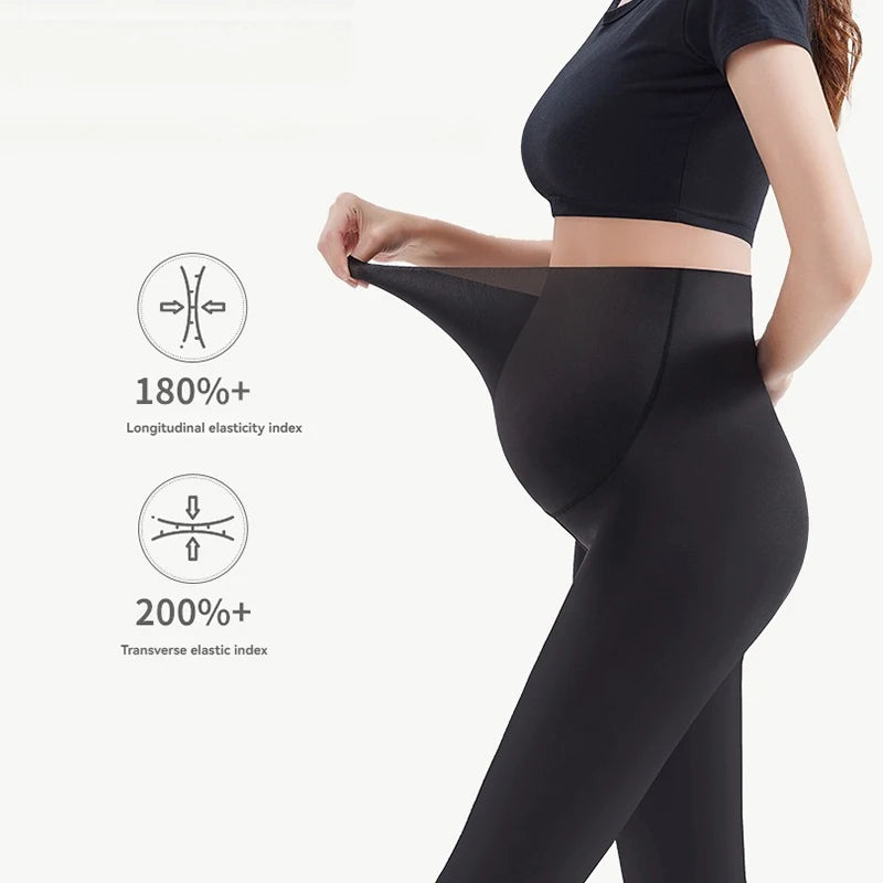 Women'S Spring Summer Maternity Shark Pants Maternity Pants for Outdoor Wear Seamless Belly Support Pants for Pregnancy