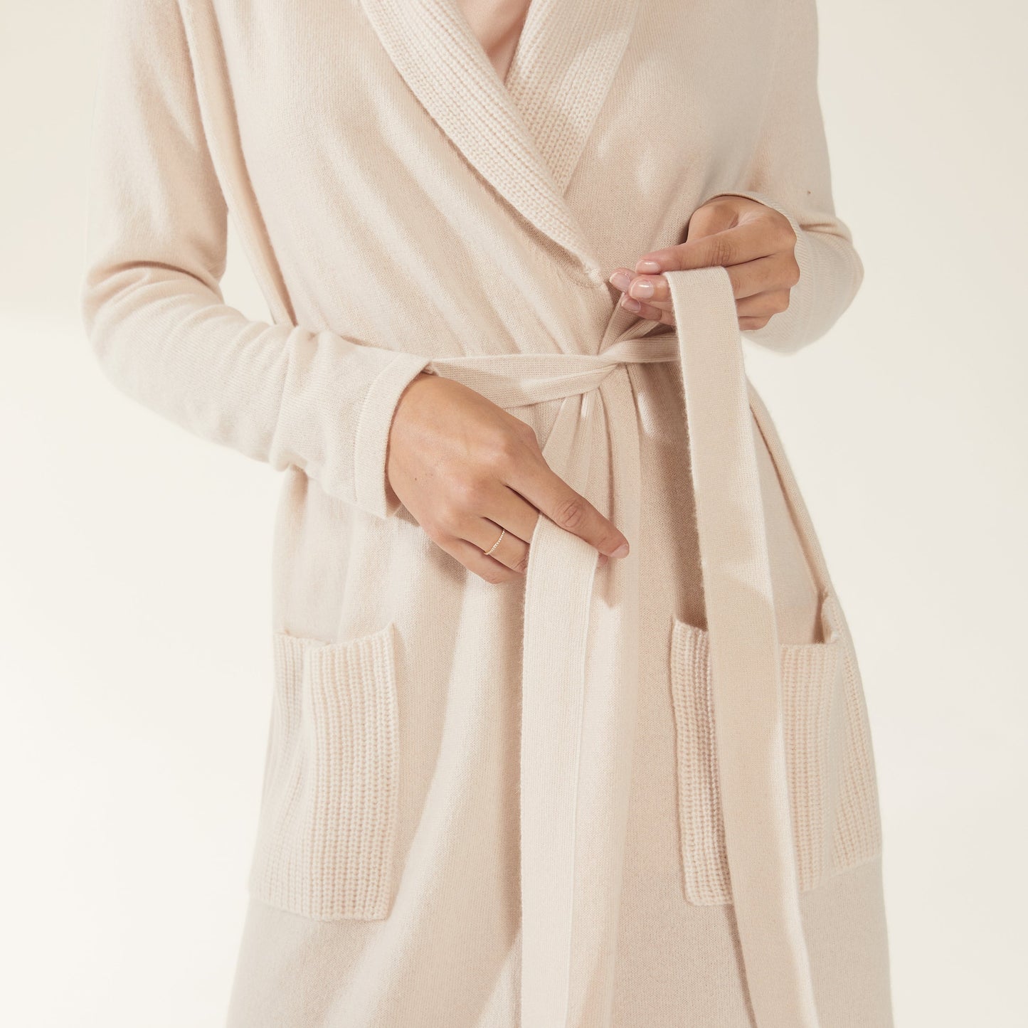 Misha Cashmere Duster Robe Cardigan by Italic