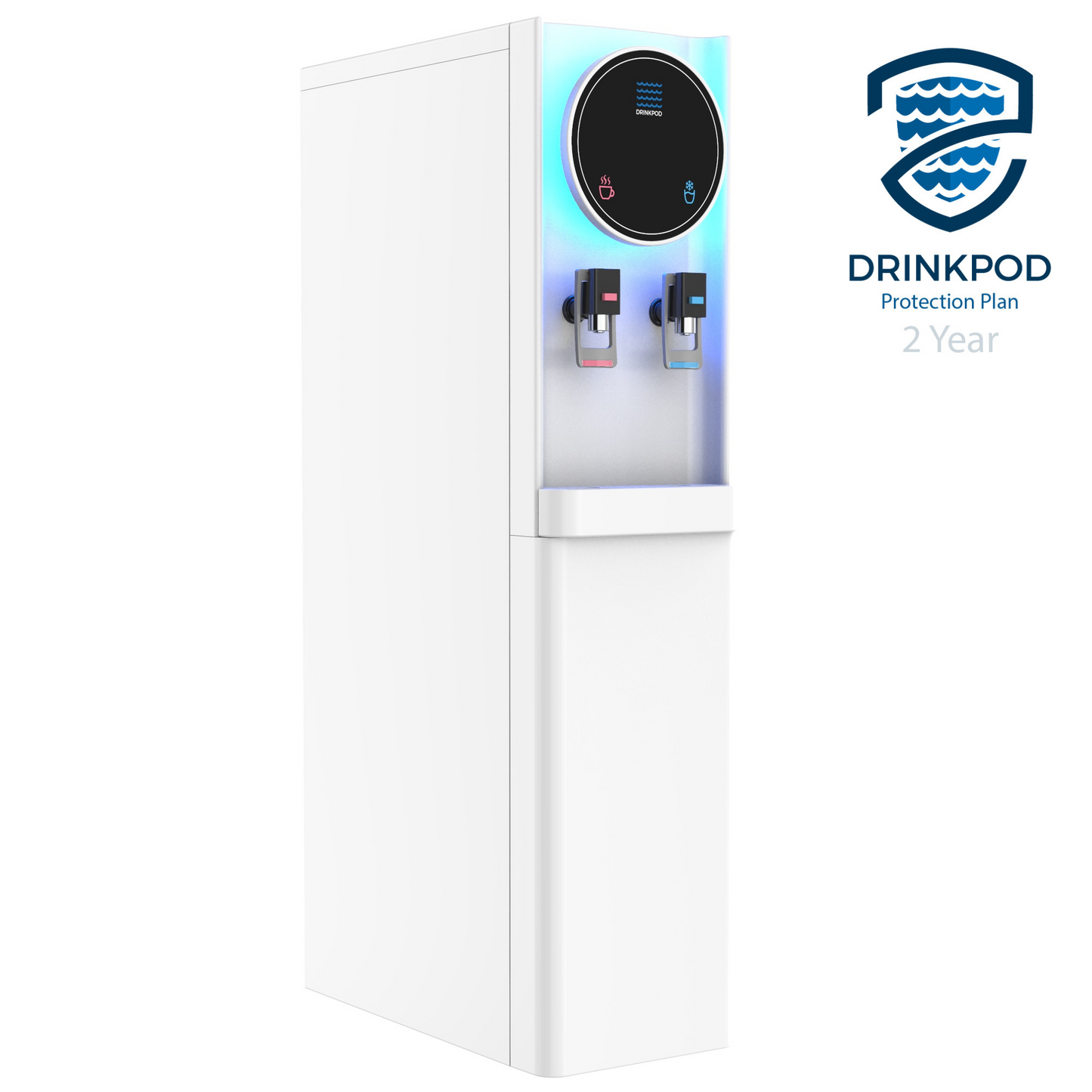 Drinkpod 6 Pro Series - Bottleless Water Cooler Purification Dispenser by Drinkpod