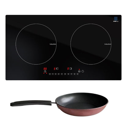 CHEFTop Pro - Dual Burner Induction Cooktop With Optional Induction Pan by Drinkpod