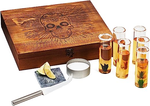 Tequila Shot Glass Gift Set