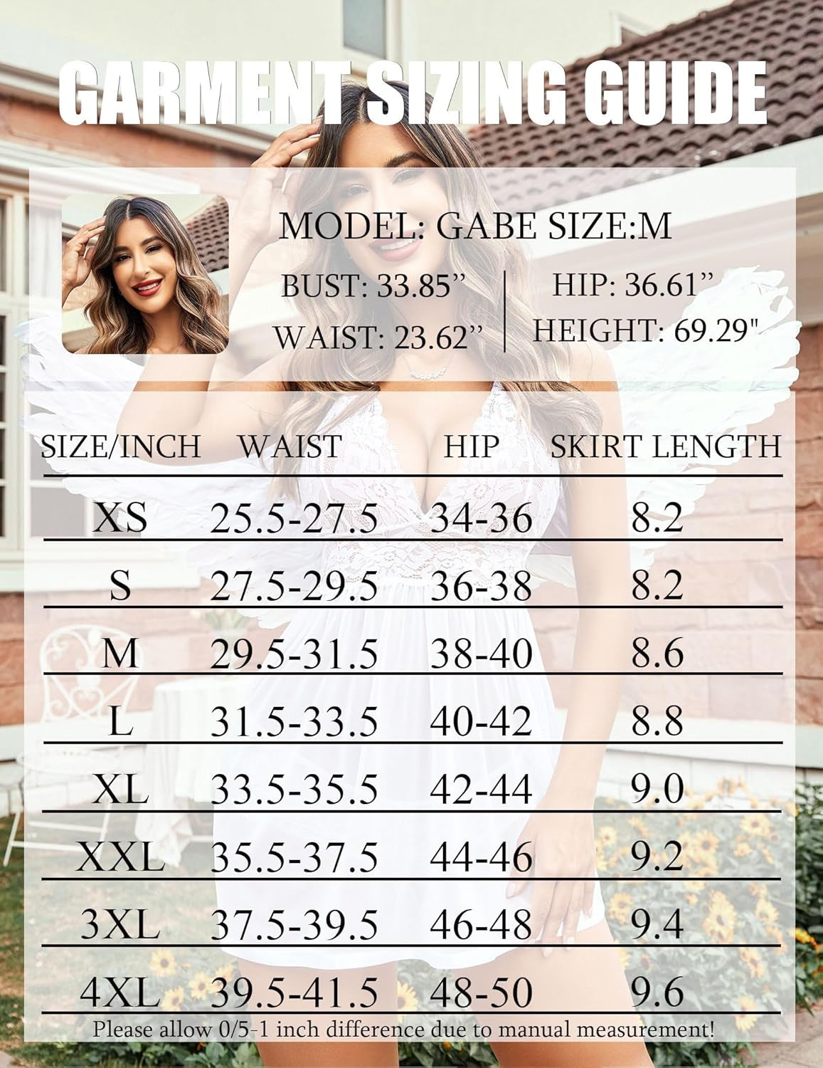 Women Lingerie Lace Babydoll Strap Chemise Halter Teddy V Neck Mesh Nightgown