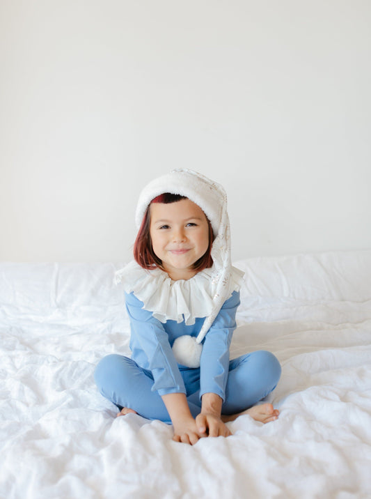 Blue Hanukkah Elf Pajama Costume by Band of the Wild