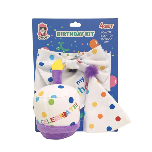 Dog Birthday 4 Piece Kit