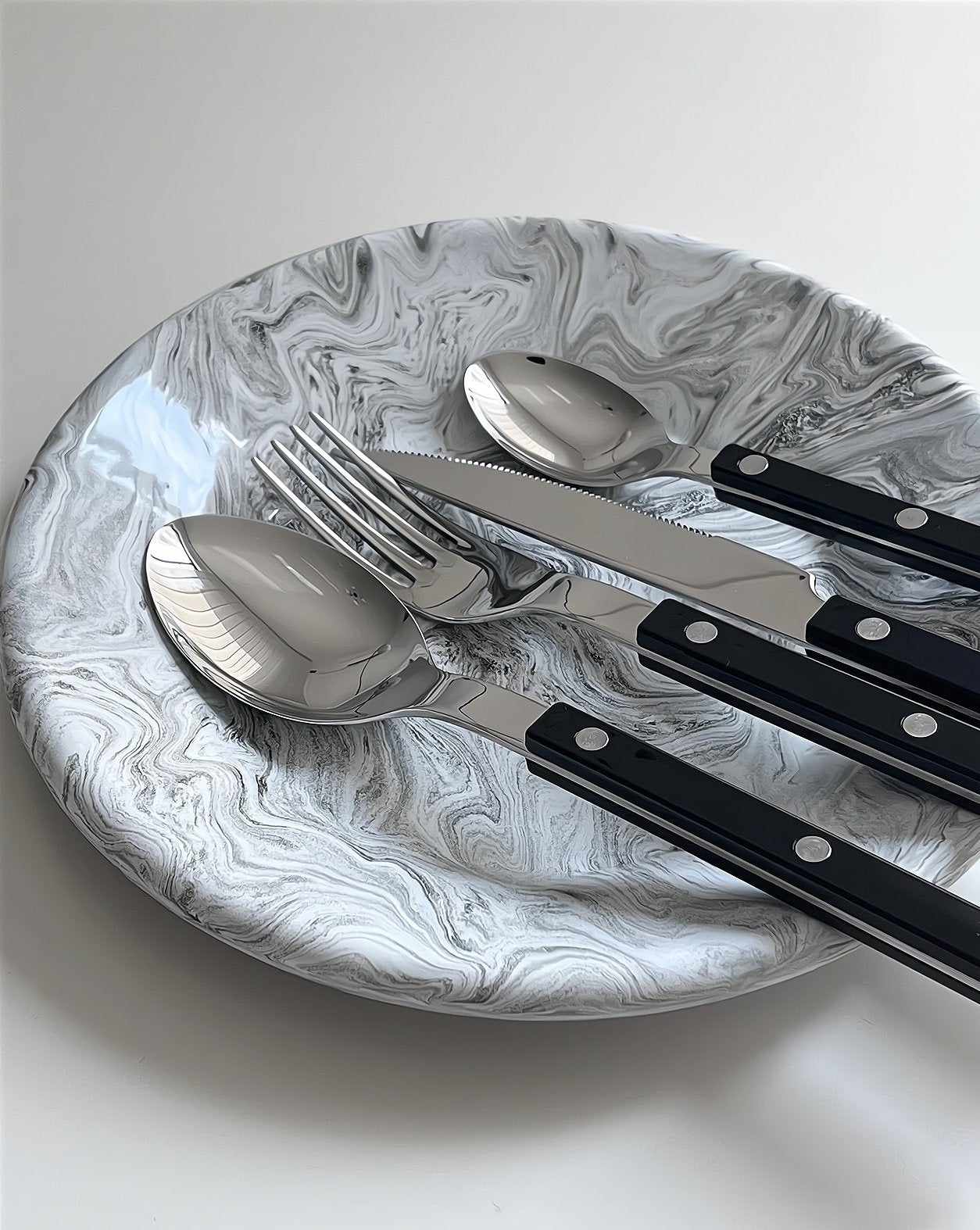 Nordic Bistrot Style 8-Pics Flatware Set ( $4.9 Each ) - Bistrot Cutlery Set by INSPECIAL HOME