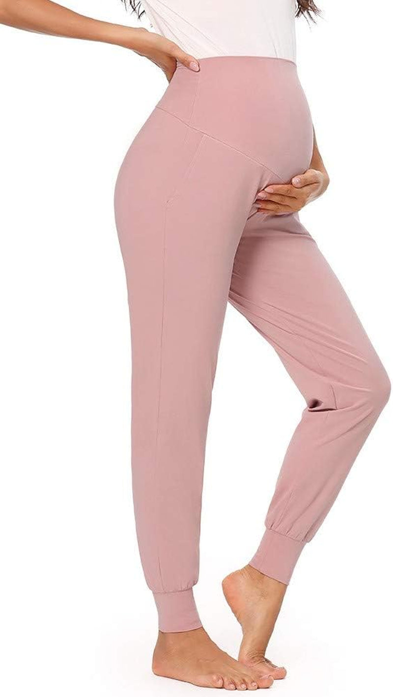 Maternity Women'S Casual Pants Stretchy Comfortable Lounge Pants